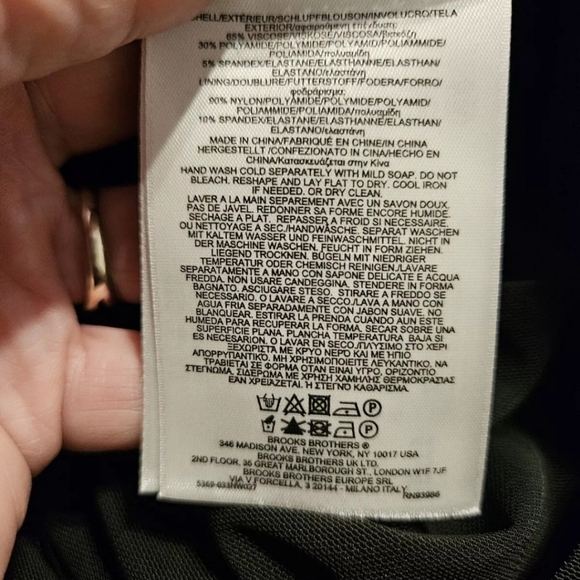 Brooks Brothers Women’s Classic Black Cocktail Dress Size 4 Petite, Cap Sleeves - Picture 5 of 5